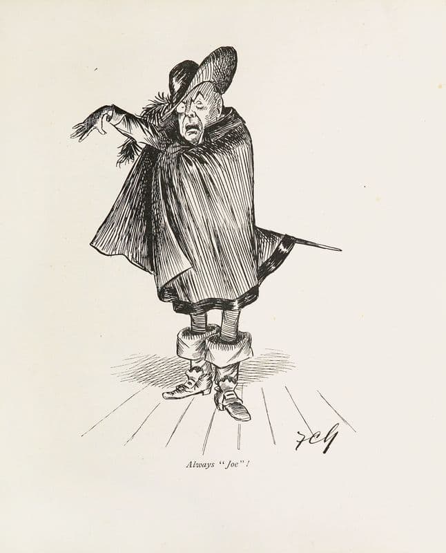 Cartoons in rhyme and line Pl.14 as a canvas print