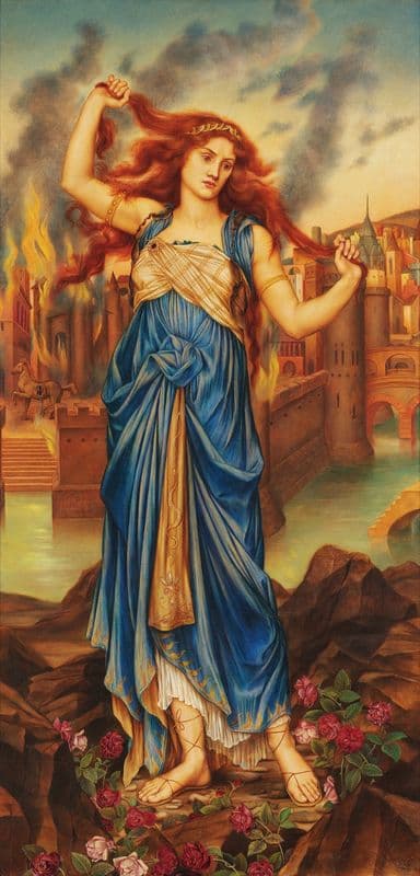 Cassandra as a canvas print
