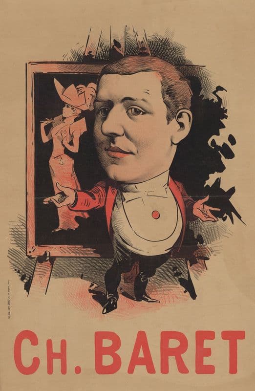 Ch. Baret as a canvas print