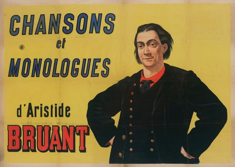 Chansons Et Monologues D’aristide Bruant (1890-1900) as a canvas print