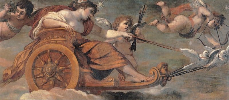 Chariot of Venus as a canvas print