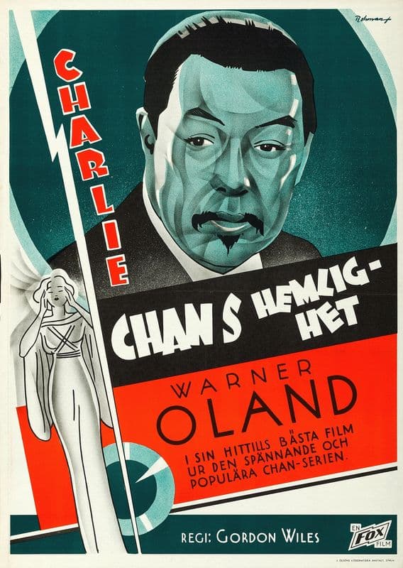 Charlie Chan’s Secret as a canvas print