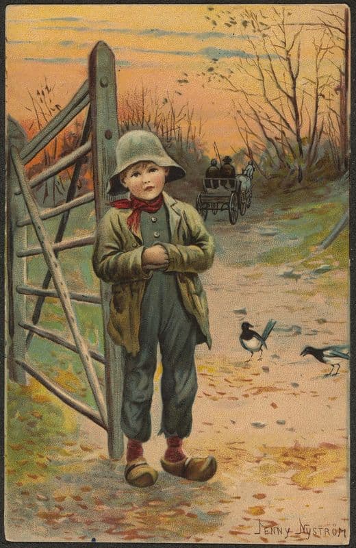 Child motif as a canvas print