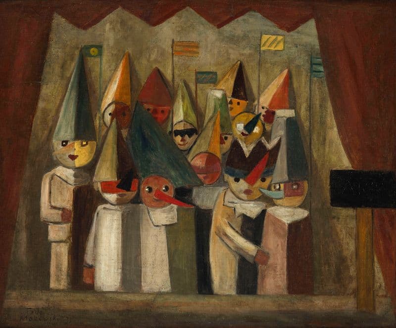 Children’s theatre as a canvas print