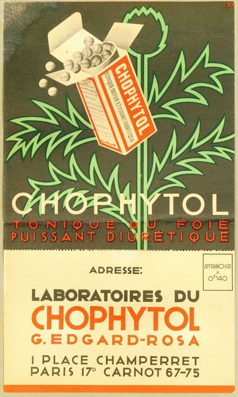 Chophytol (1910-1950) as a canvas print