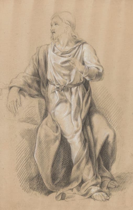 Christ as a canvas print