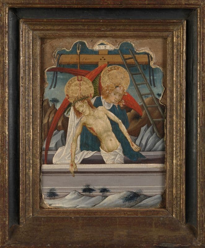 Christ Entombed as a canvas print