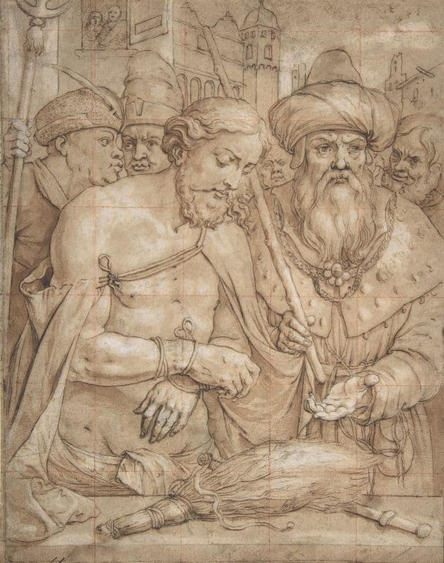 Christ Presented to the People (early 17th century) as a canvas print