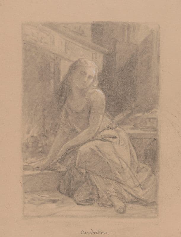 Cinderella as a canvas print