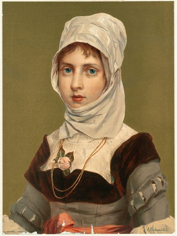 Citizen- Female Head as a canvas print