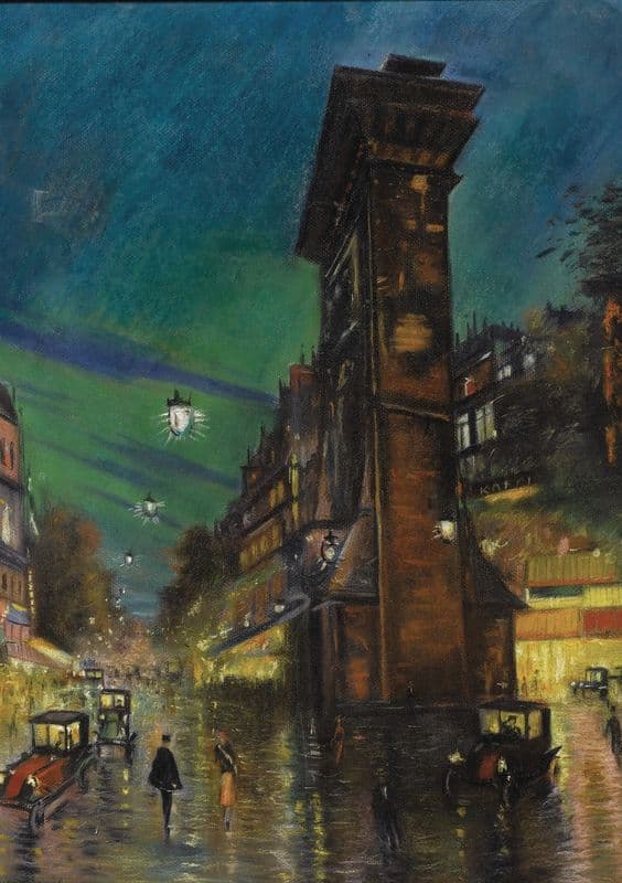 Cityscape as a canvas print