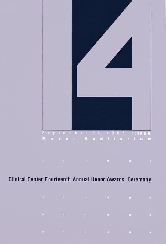 Clinical Center fourteenth annual honor awards ceremony as a canvas print