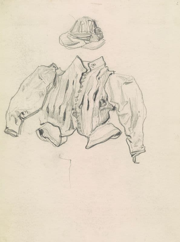 Clothing study as a canvas print
