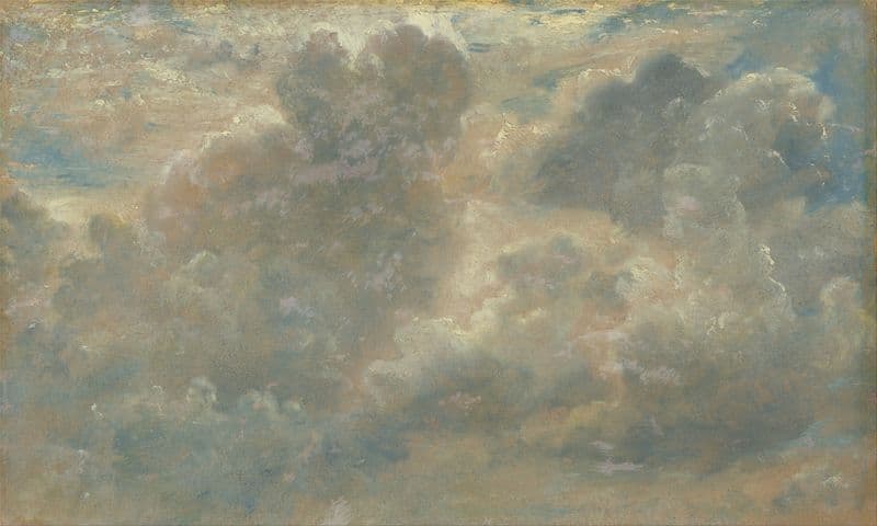 Cloud Study as a canvas print