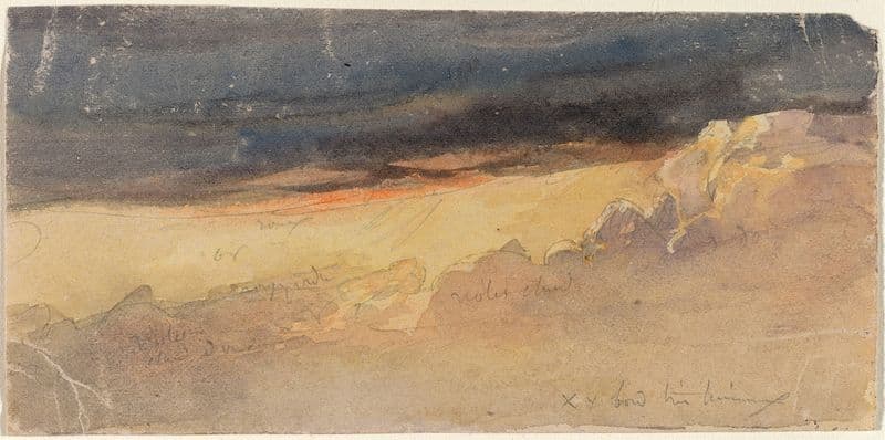 Clouds at Dawn as a canvas print