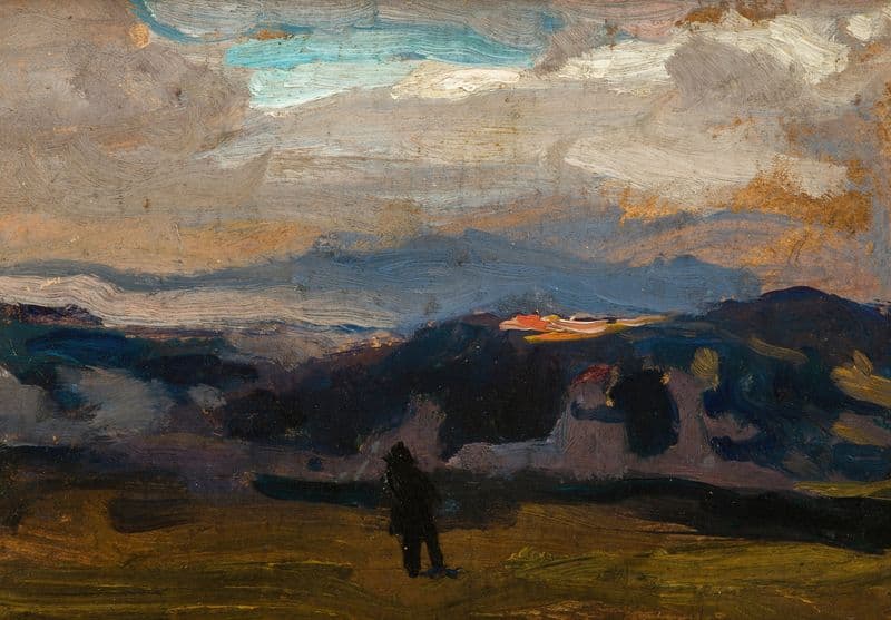 Clouds – Zakopane as a canvas print