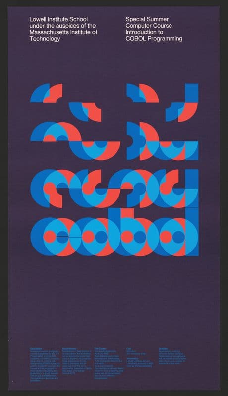 COBOL as a canvas print