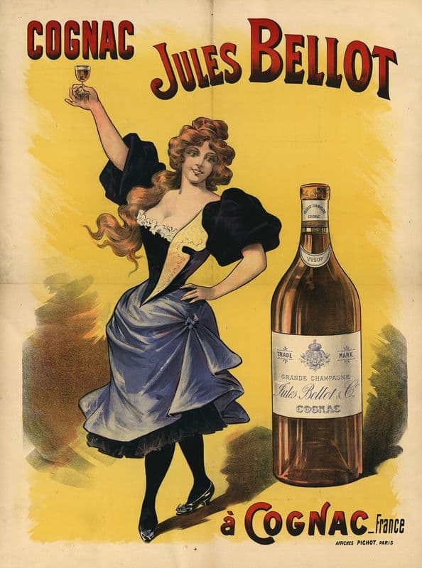 Cognac Jules Bellot à Cognac as a canvas print