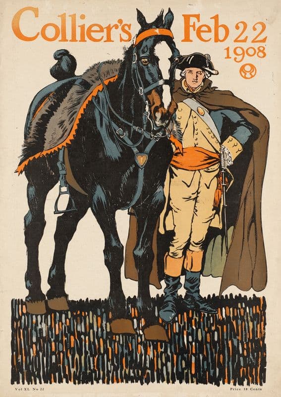 Collier’s Feb 22 1908 as a canvas print