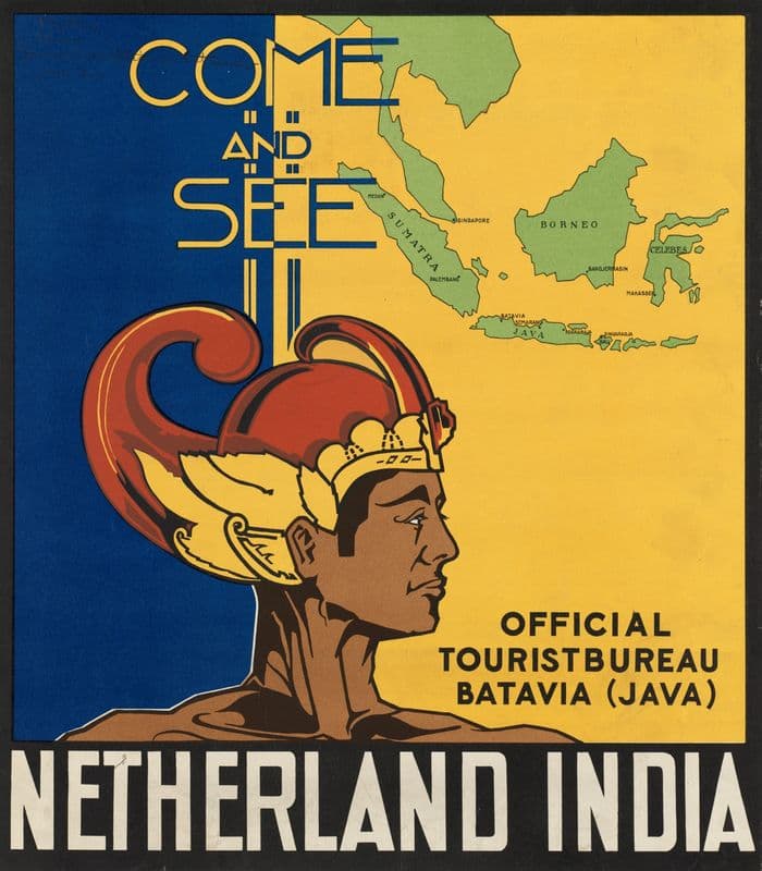 Come and see Netherland India as a canvas print