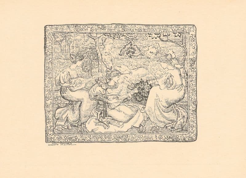 Concert champêtre as a canvas print