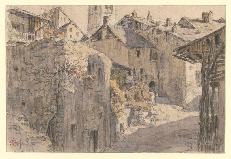Conflans as a canvas print