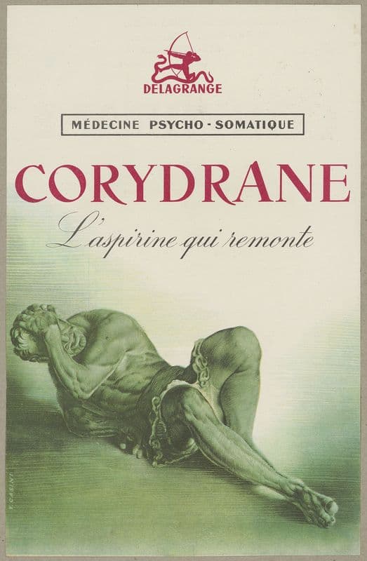 Corydrane (1910-1950) as a canvas print
