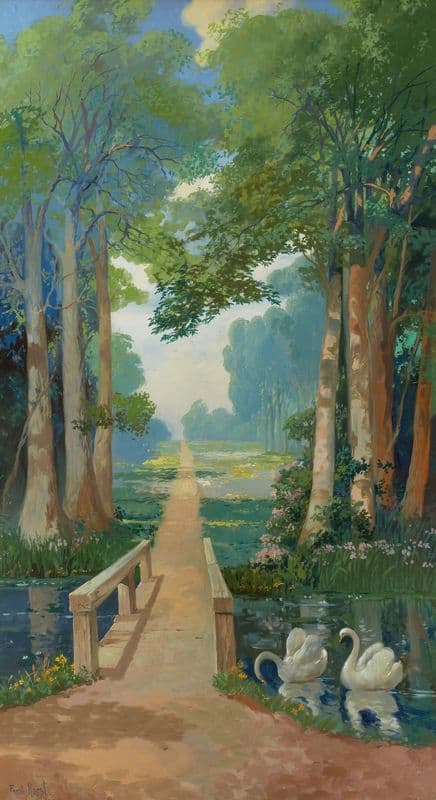 Country Path as a canvas print