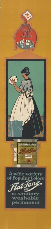Cover the earth. (1895 - 1917) as a canvas print