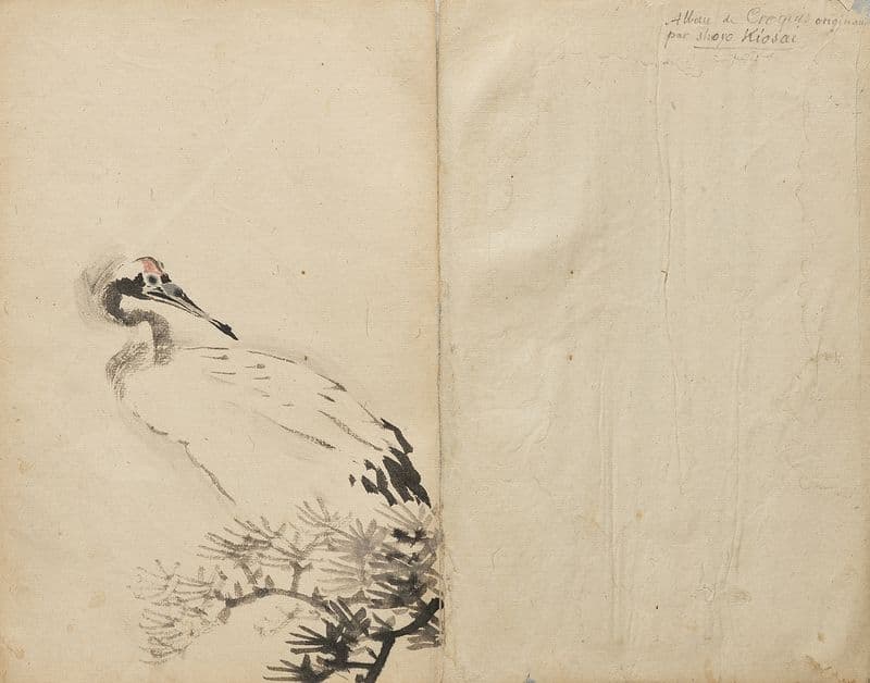 Crane (1800s) as a canvas print