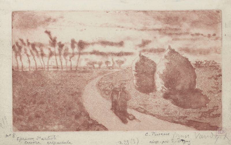 Crépuscule as a canvas print