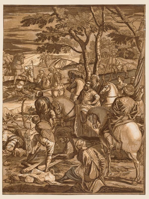 Crucifixion as a canvas print
