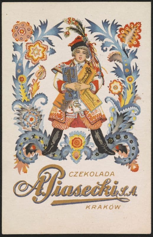 Czekolada A. Piasecki S. A., Kraków (1918-1944) as a canvas print