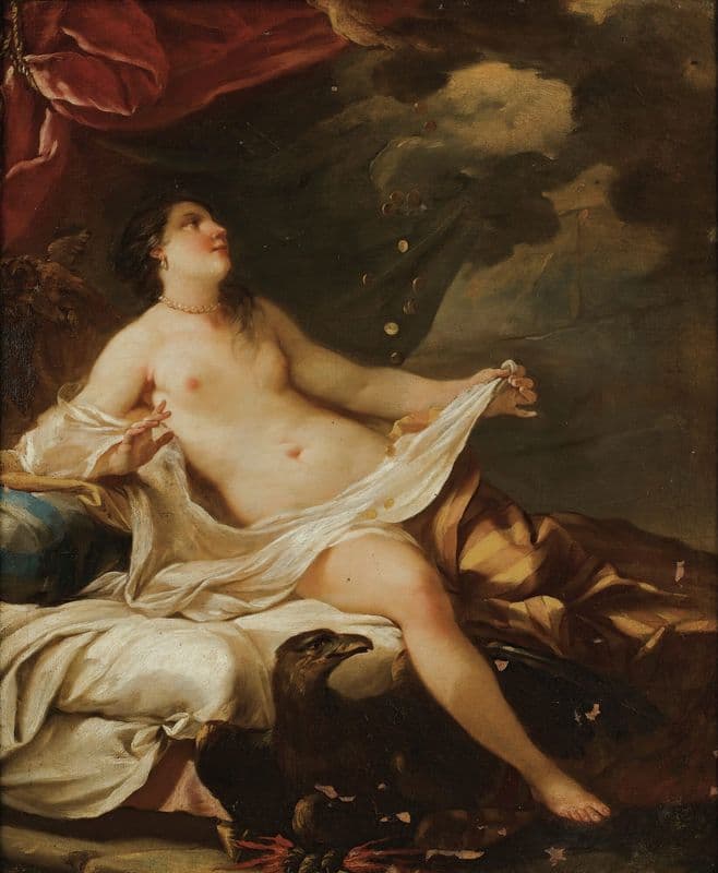 Danaé as a canvas print