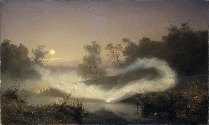 Dancing Fairies as a canvas print