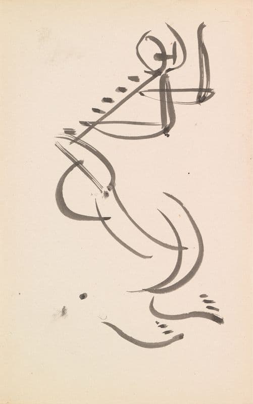 Dancing Figure (1910 - 1915) as a canvas print