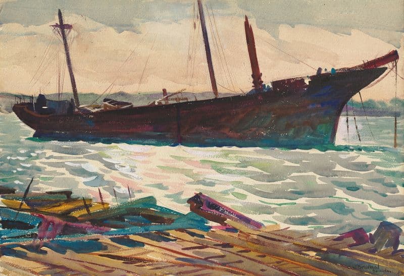 Dancing Light of Morning (c. 1925) as a canvas print