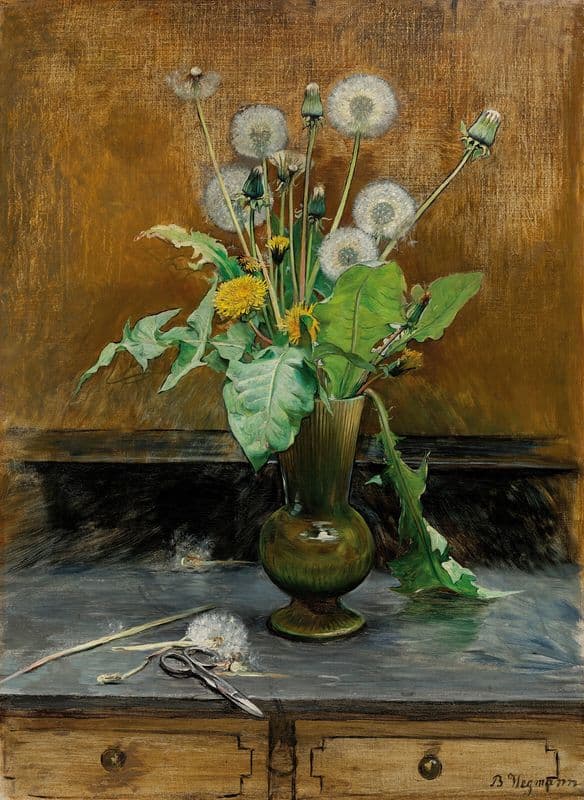 Dandelions as a canvas print