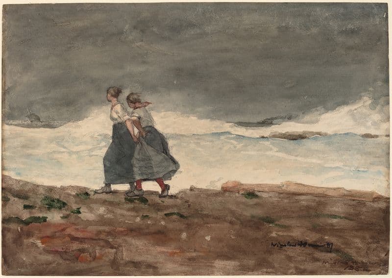 Danger (1883-1887) as a canvas print