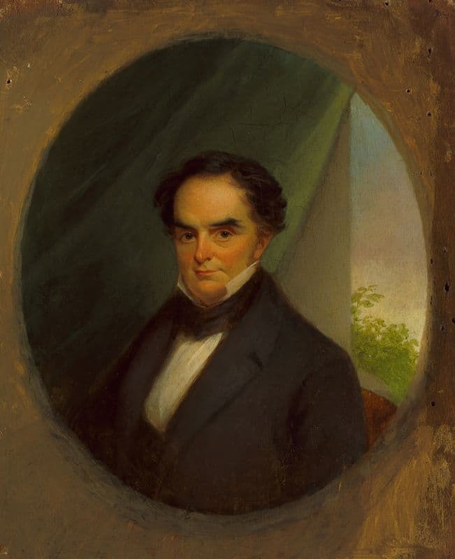 Daniel Webster (c. 1839) as a canvas print