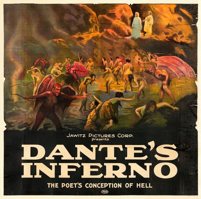 Dante’s Inferno as a canvas print