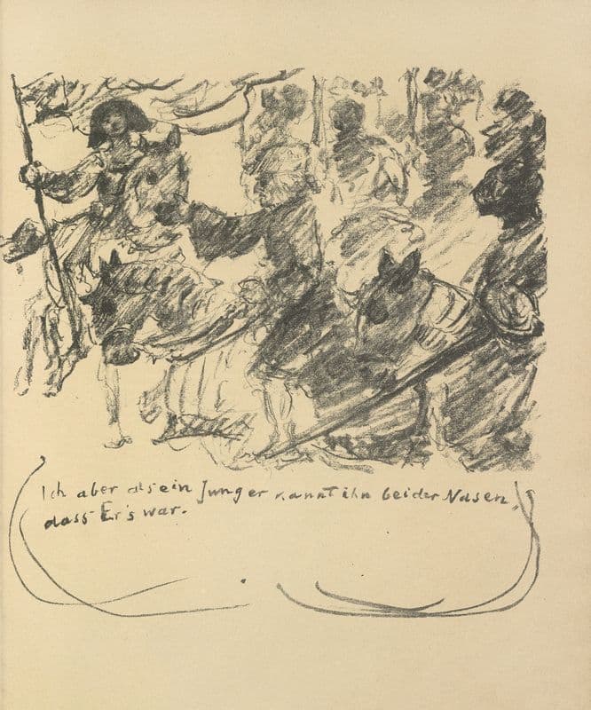 Das Leben des Götz von Berlichingen Pl.06 as a canvas print