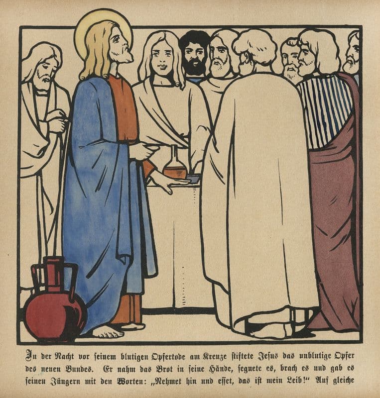 Das Leiden Jesu (The Passion of Christ) Pl.08 as a canvas print