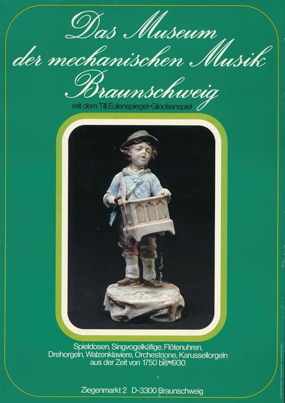 Das Museum der Mechanischen Musik Braunscheig as a canvas print