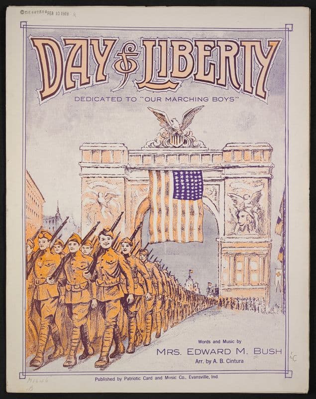 Day of liberty as a canvas print