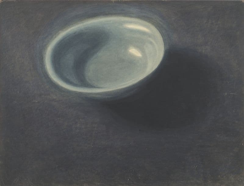 De blauwe teil as a canvas print