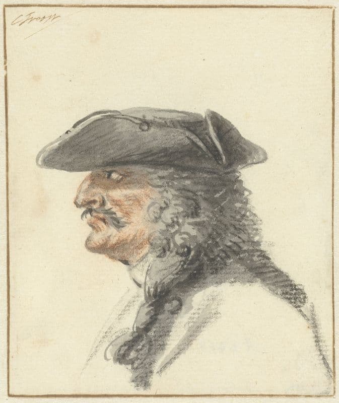 De schout Wolfhart Grijpert (1715-1741) as a canvas print