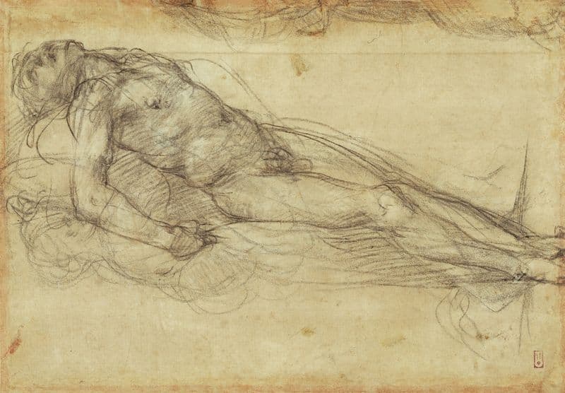 Dead Christ (1517–1518) as a canvas print