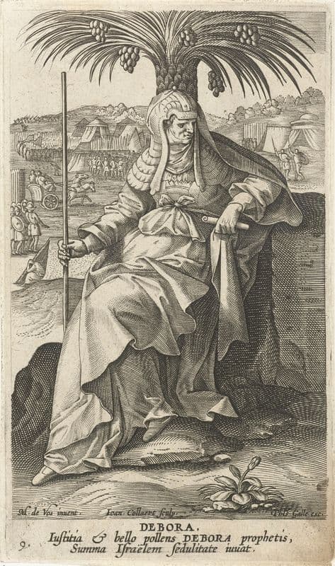 Deborah (1588 - 1595) as a canvas print
