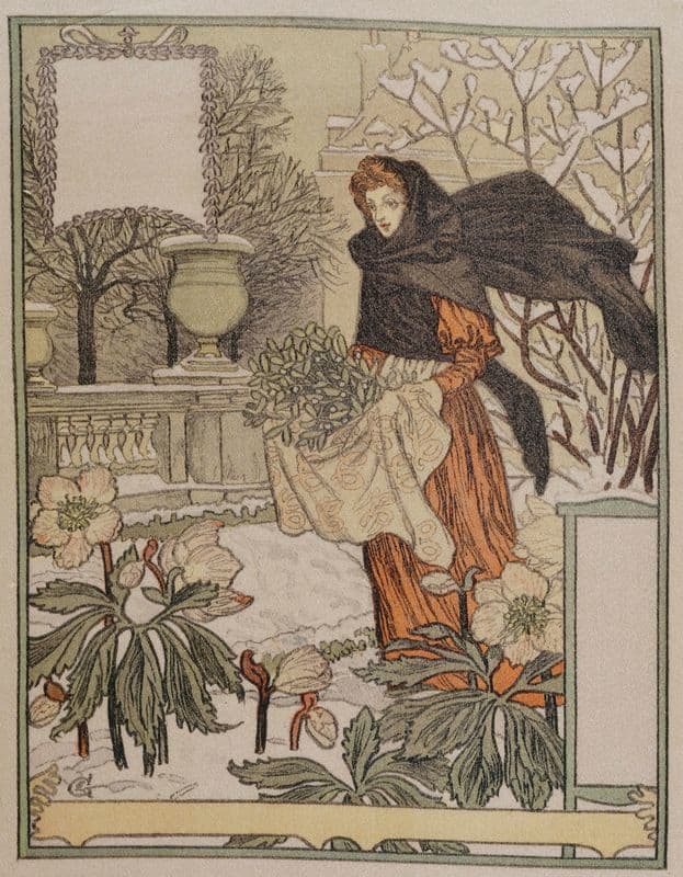 Décembre (1896-1898) as a canvas print